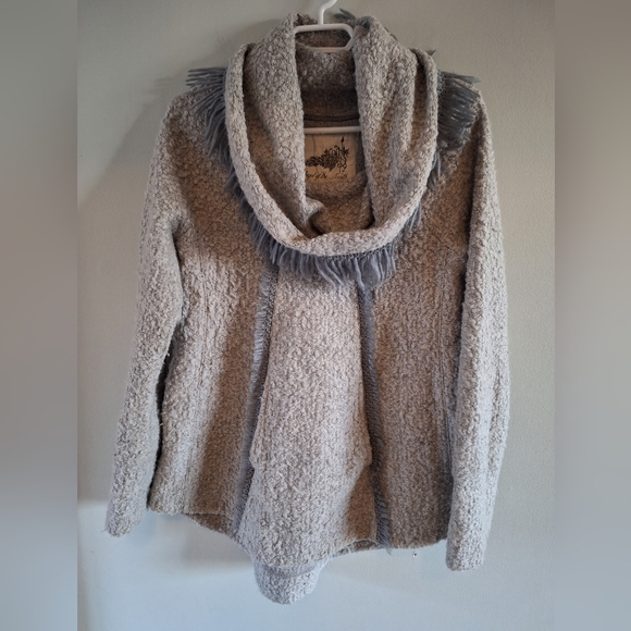 Anthropologie Angel of the North Cowl neck Sweater M - Picture 4 of 11